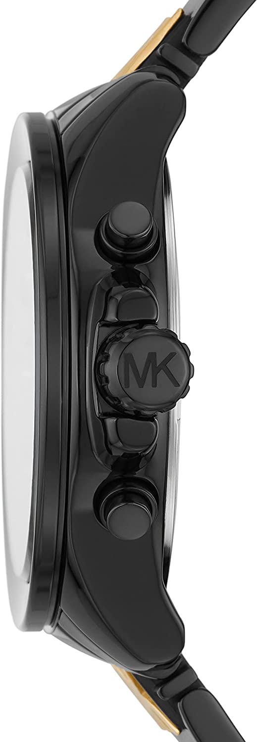 230816034300670_1 Michael Kors Wren Chronograph Stainless Steel Watch - Image 1